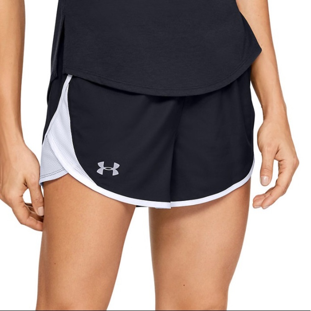 MOVING SALE | NWT Women’s Size XL Under Armour Fly By 2.0 Black Running Shorts